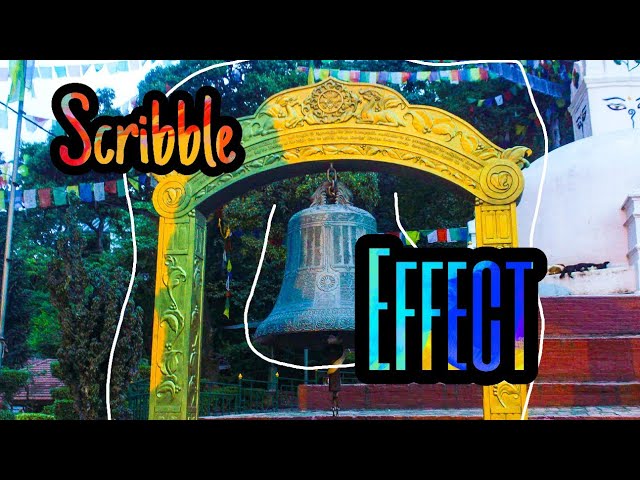 How to make Scribble Effect on Andriod!! *New Method 2018*