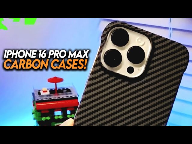 Top 6 Best iPhone 16 Pro Max Carbon Cases! 🔥