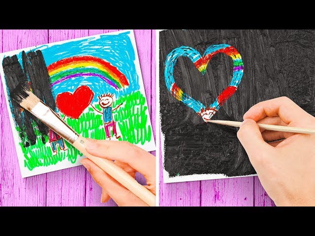 AWESOME ART HACK FOR CHILDREN