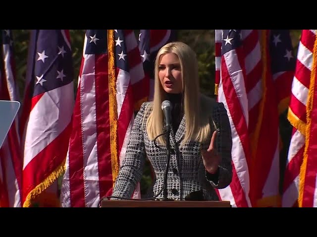 Ivanka Trump campaigns on behalf of father in Cincinnati