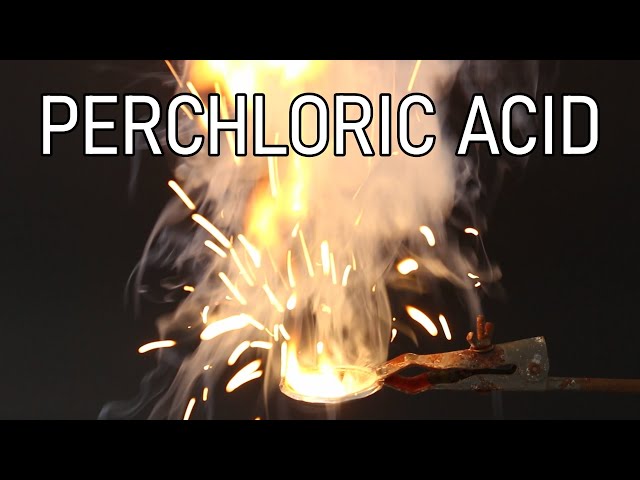 Making Perchloric Acid + Some Reactions