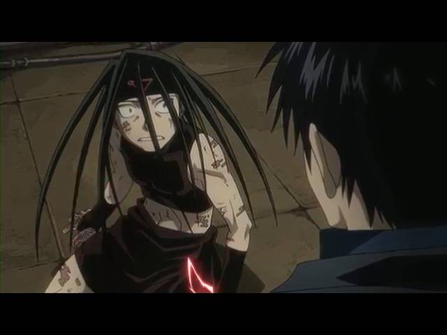 fullmetal alchemist brotherhood  Mustang vs Envy (english Dub)