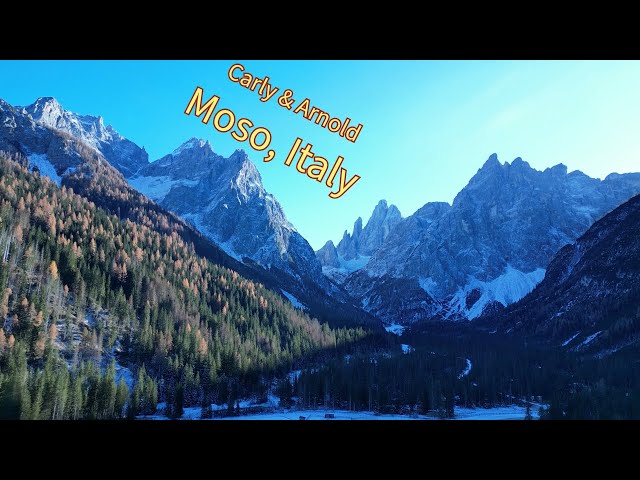 Euro trip Carly & Arnold. Dolomites, Moso (Moos) Italy. Used a Drone DJI Mini 3 Pro.