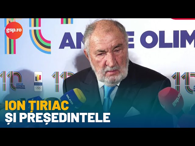 Ion Țiriac, întrebat despre lupta dintre Lasconi și Georgescu: „Știți ce președinte mi-aș dori?”