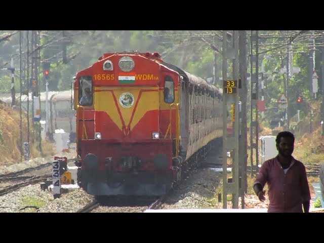 Diesel Locomotives | Thrissur Arrival & departures  | Thrissur railway station