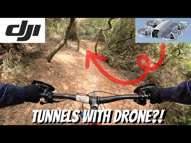 MTB trail review with a DJI Neo drone. San Diego Tunnel 4. Will it track me all the way?