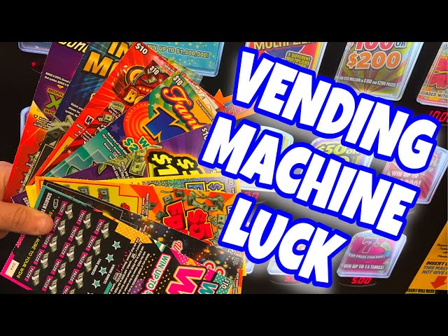 🔴 10 Different $10 Scratch Tickets All From The Lottery Vending Machine