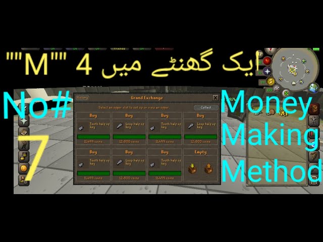 Osrs money making guide  How to make crystal keys Urdu Hindi