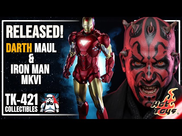 Released! Hot Toys DARTH MAUL & SITH SPEEDER 2.0 Blogger photo reaction MMS748 + IRON MAN 1/4 Scale!