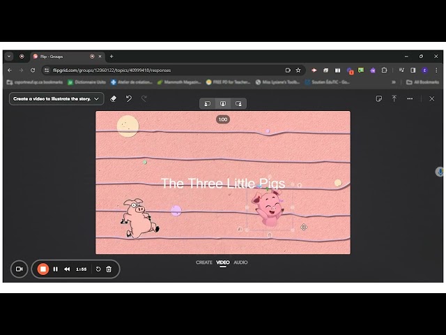 Creating a Video Response Using Flip