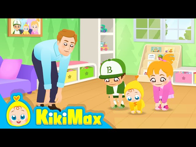 Head Shoulder Knees and Toes | Kids Dance Song | Nursery Rhymes & Baby Songs ♥ KikiMax Family