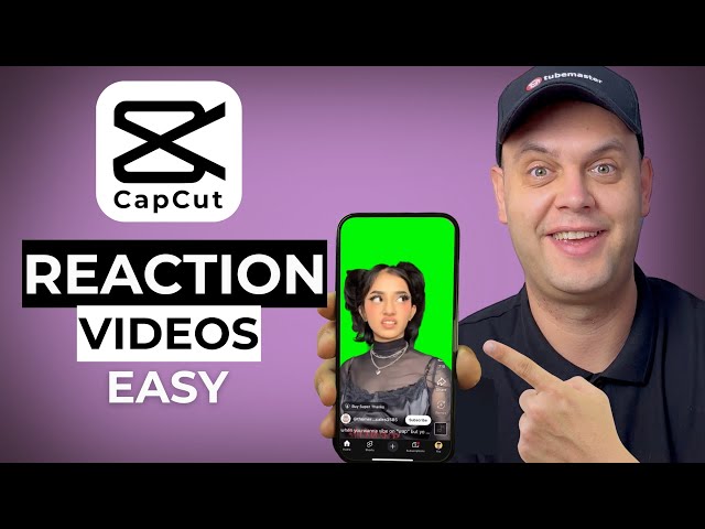 Make Reaction Videos On Your Phone Like A PRO With CapCut!