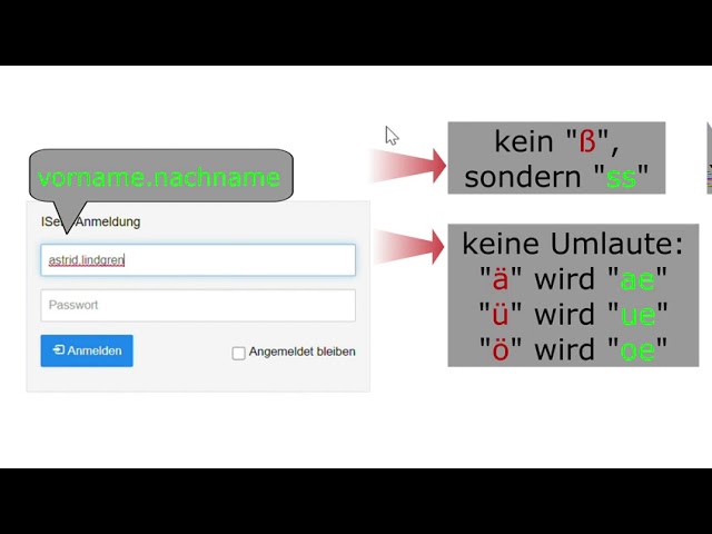 IServ Anmeldung - Erklärvideo