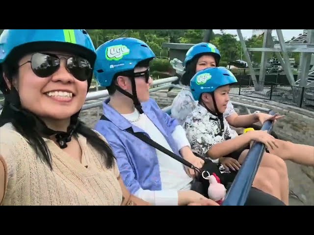 Skyline Luge During Chinese New Year