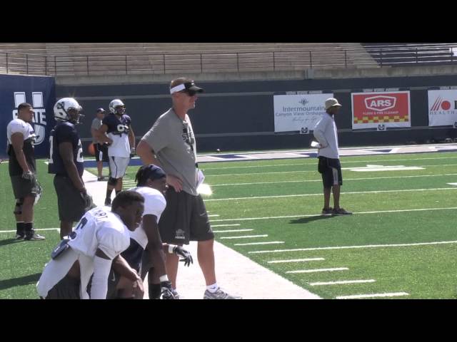 Utah State Football HC Gary Andersen Mic'd Up 2012