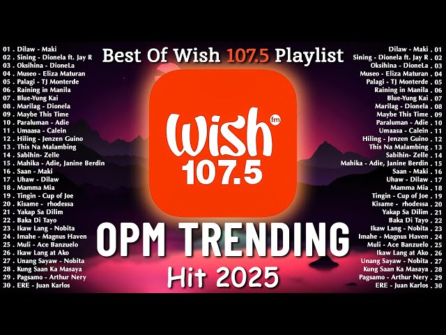 (Top 1 Viral) OPM Acoustic Love Songs 2025 Playlist 💗 Best Of Wish 107.5 Song Playlist 2025