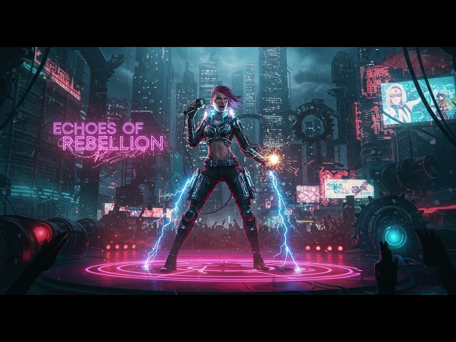 Echoes of Rebellion | Cyberpunk Anthem of Defiance