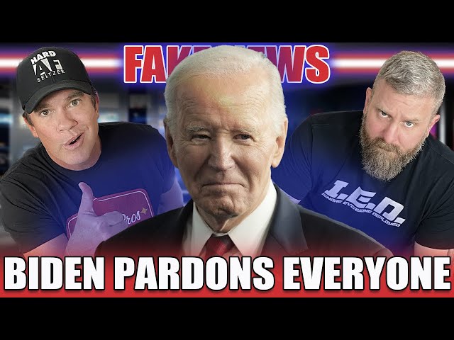 Biden Pardons EVERYONE - Drinkin' Bros Fake News 375