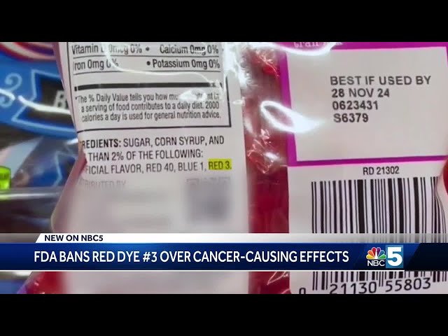 Local doctor weighs in on Red Dye 3 ban