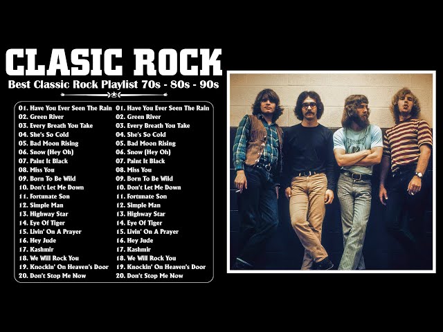 Classic Rock | Best Classic Rock 70s,80s and 90s | 80s 90s Classic Rock Songs