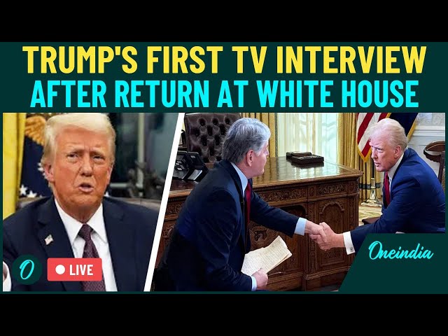 LIVE | 'Investigating Biden, Releasing JFK Files, Defending Tiktok' -  Trump's First Fiery Interview