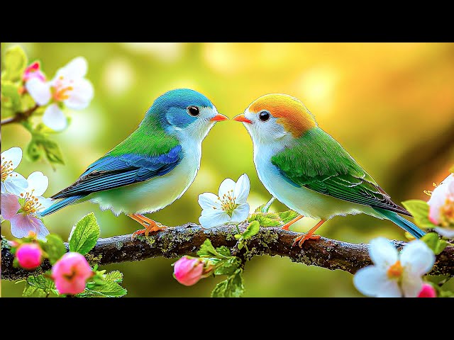 Birdsong Therapy 4K 🌿 Relaxing Nature Sounds to Heal the Body and Mind | Stress Relief, Stop Anxiety