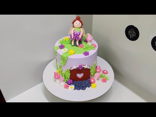 cutest princess cake ever/awesome birthday cake decorating ideas /little fairy birthday cake