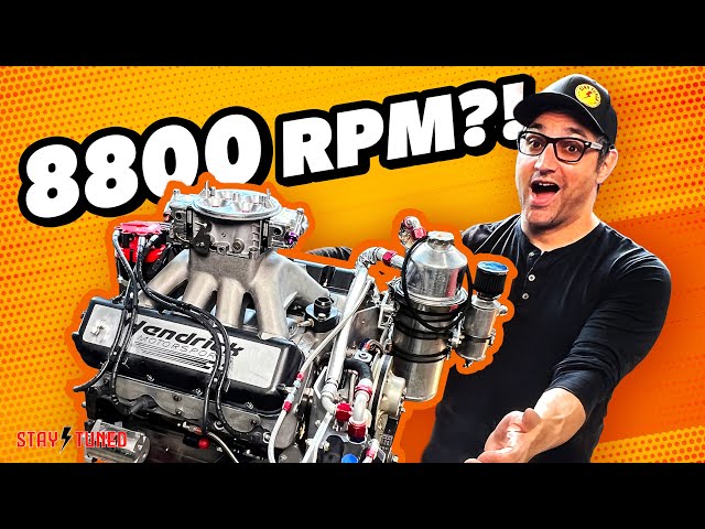 I Bought An 800 HORSEPOWER NASCAR Racing Engine for my 1955 Chevy!