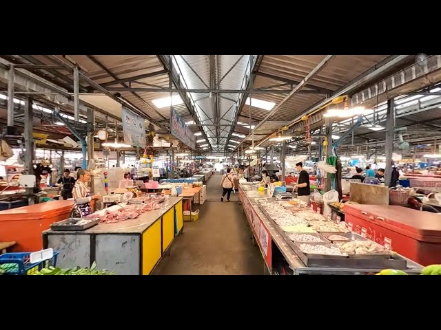 Nong Kang Pla Fresh Market 360° Virtual Walking 01.12.2022