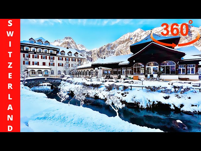 BEST 360° Virtual Driving Tour /KANDERSTEG / Switzerland's most beautiful villages/ Lofi