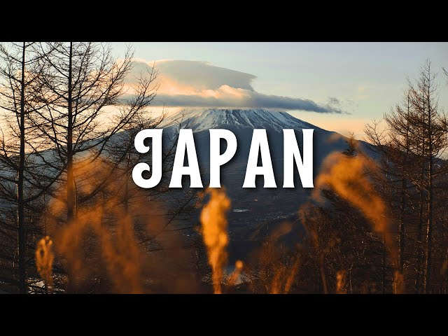 JAPAN In 4K: Temples, Mount Fuji & Snow Monkeys.