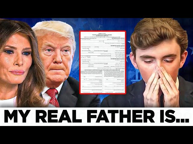 Barron Trump Severs ALL TIES After After DNA Results Confirm His TRUE Paternity!