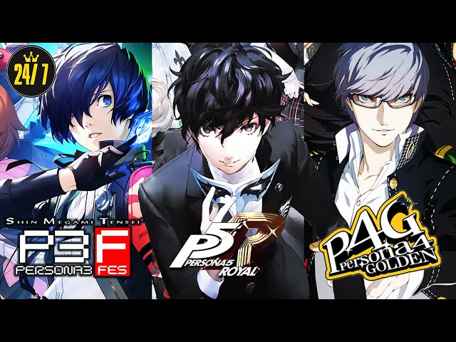 🔴 24/7 PERSONA Walkthrough Marathon Stream 👑 Eat/Sleep/Study/Relax 🎭 by Weiss Network TV 👑