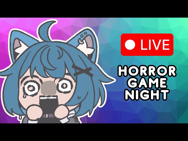 [LIVE] HORROR GAME NIGHT! Playing Dead Letter Dept.