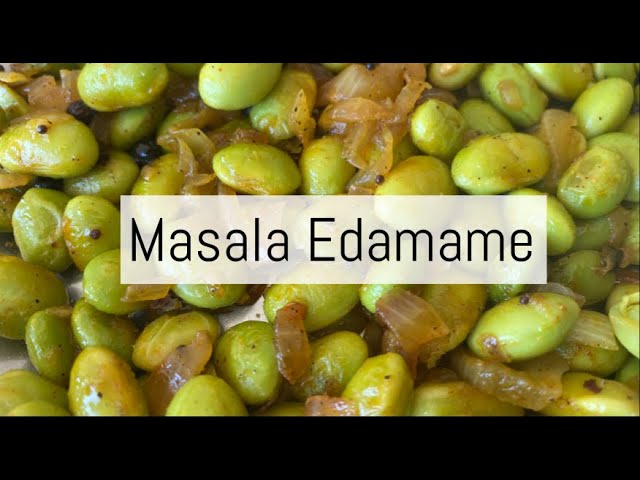 Masala Edamame