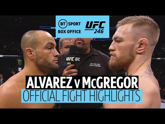 Eddie Alvarez vs Conor McGregor | Official Fight Highlights | #UFC246