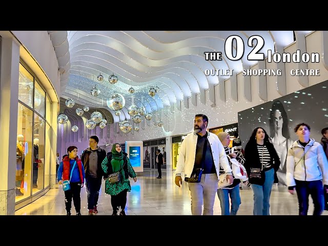 Inside The O2 ARENA  , London outlet Shopping Centre Walking Tour [4K]