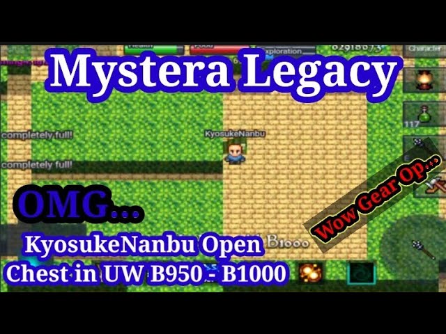 Mystera Legacy KyosukeNanbu Open Chest Op In B950 - B1000