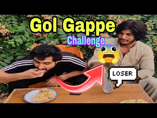 Gol Gappe Eating Challenge | Friendography