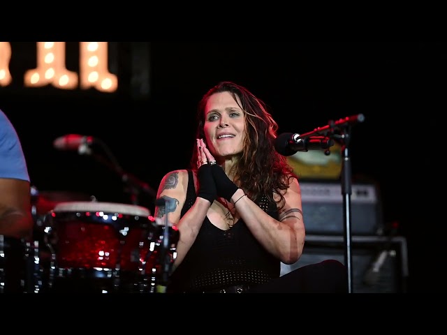 Beth Hart channeling an Ella Fitzgerald song "Lullaby of the Leaves," at the Big Blues Bender.