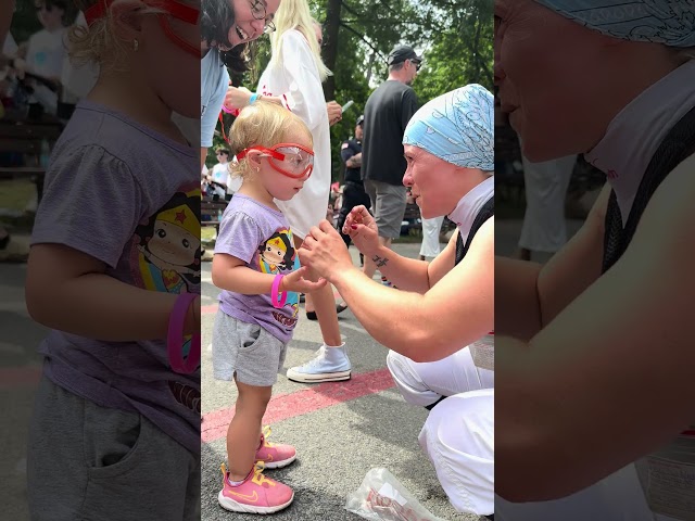 Special moment at Saratoga with jockey Katie Davis! #horseracing #adorable #moments #racing