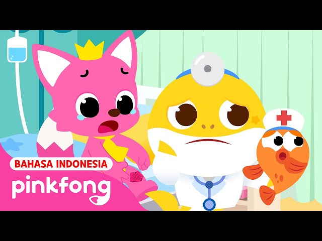 Pinkfong dan Keluarga Hiu | Kartun Anak | Main Rumah Sakit | Baby Shark Indonesia