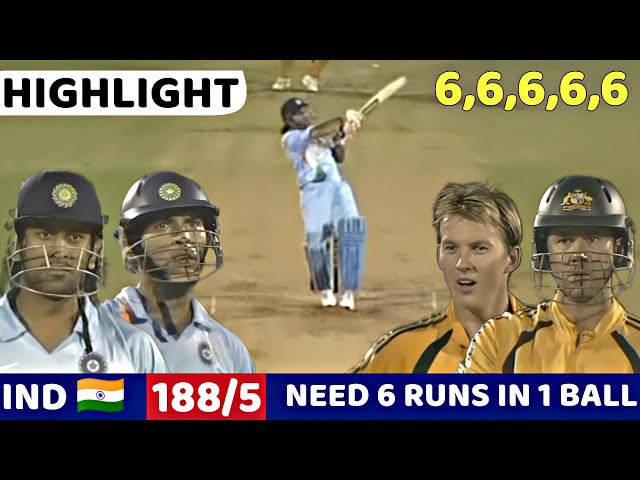 INDIA VS AUSTRALIA T20 WORLD CUP 2007 | FULL MATCH HIGHLIGHTS | MOST THRILLING MATCH EVER🔥😱