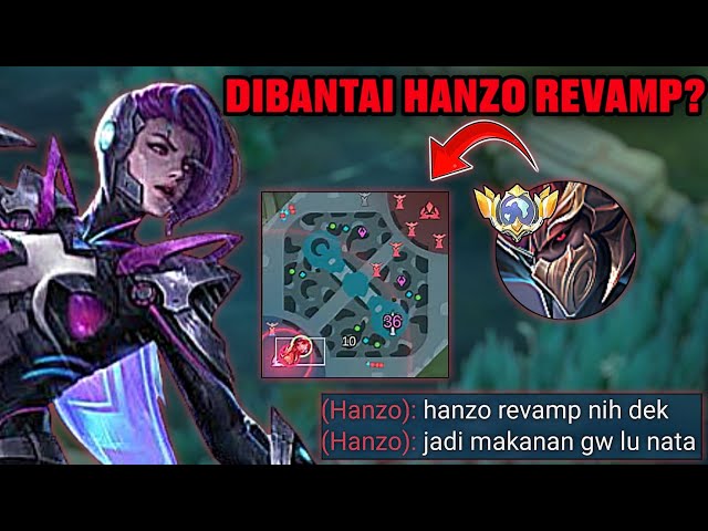 NATALIA GRIM STRANGLER VS REVAMPED HANZO – INSANELY INTENSE MATCH! | MOBILE LEGENDS