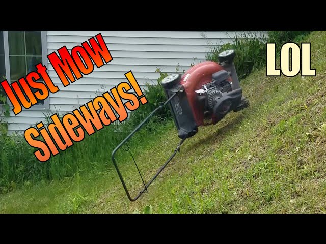 Mowing Steep Hills - Follow Up & New Equipment