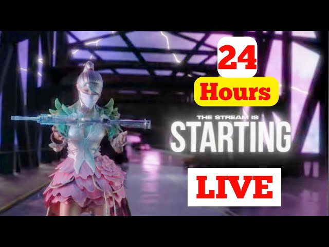 bgmi mobail gameplay 24 hours live #bgmi #bgmilive #pubg #livegameplay