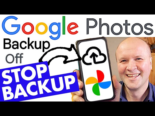 How to STOP BACKUP in Google Photos!