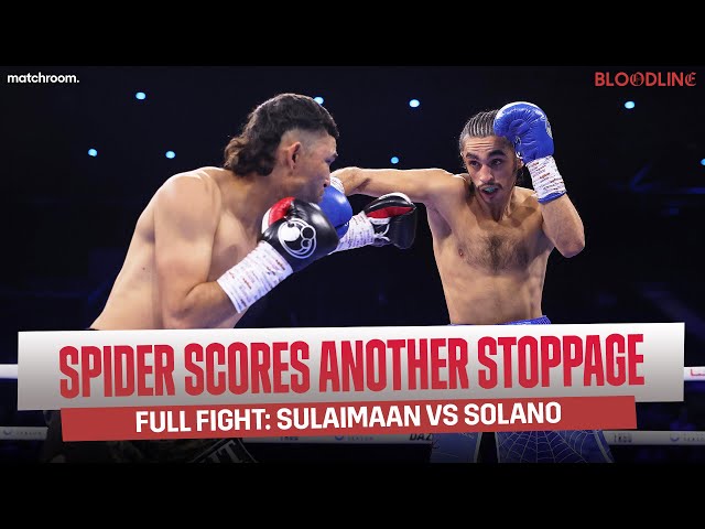 Ibraheem Sulaimaan Vs Marvin Solano (Edwards Vs Yafai Undercard)