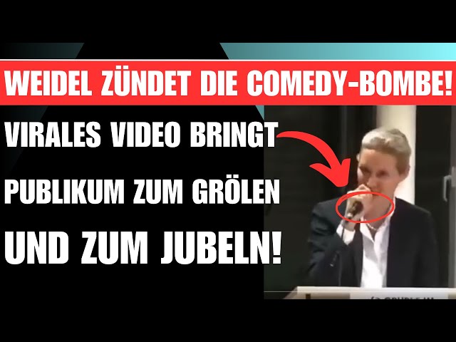 ALICE WEIDEL lässt die HALLE BEBEN 🚨 GENIALES AfD-COMEDY VIDEO geht gerade ÜBERALL VIRAL!