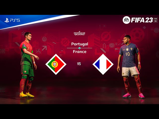 FIFA 23 - Portugal vs. France - FIFA World Cup Final Full Match | PS5™ Gameplay [4K60]